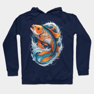 Ornamental Koi Fish Hoodie